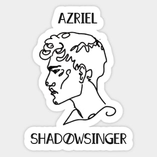 ACOTAR Azriel Shadowsinger Sticker